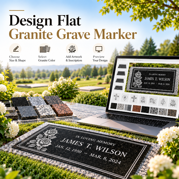 Granite marker, grave marker | design online
